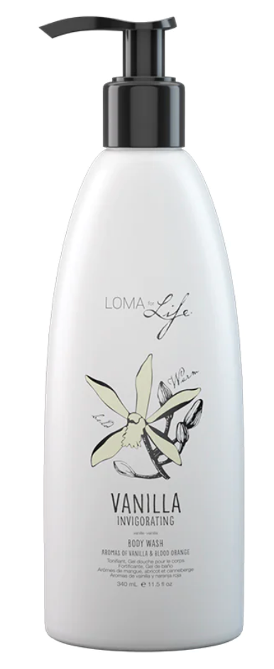 Loma For Life Vanilla Body wash-11.5oz