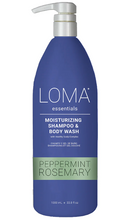 Load image into Gallery viewer, Loma Peppermint Rosemary Moisturizing Shampoo &amp; Body Wash

