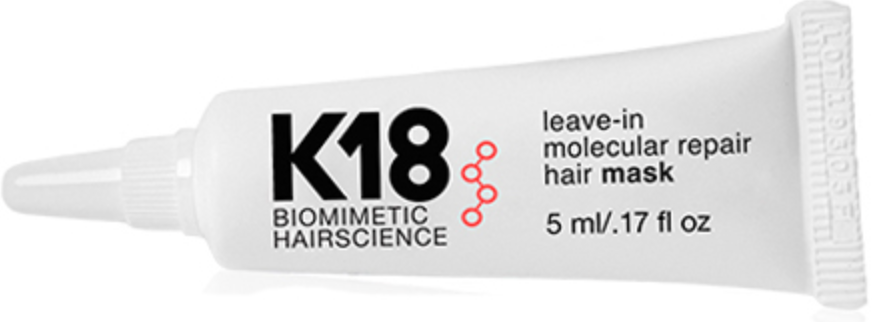 K18 leave-in molecular repair hair mask masque
